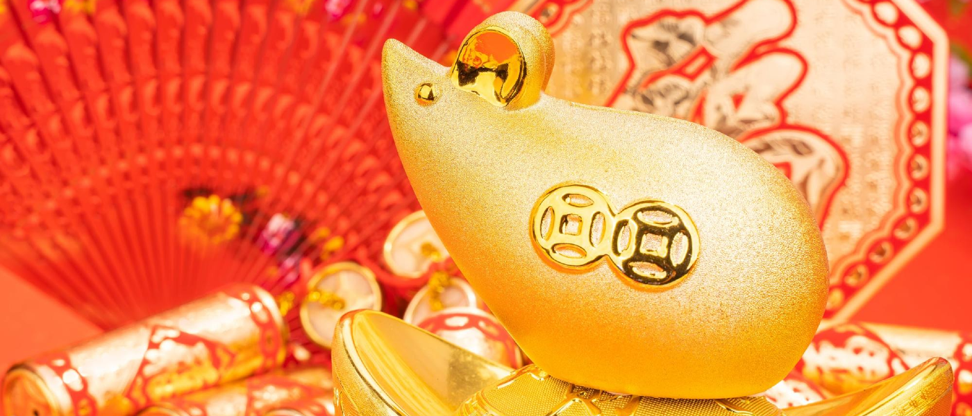 Chinese year of the rat decorations