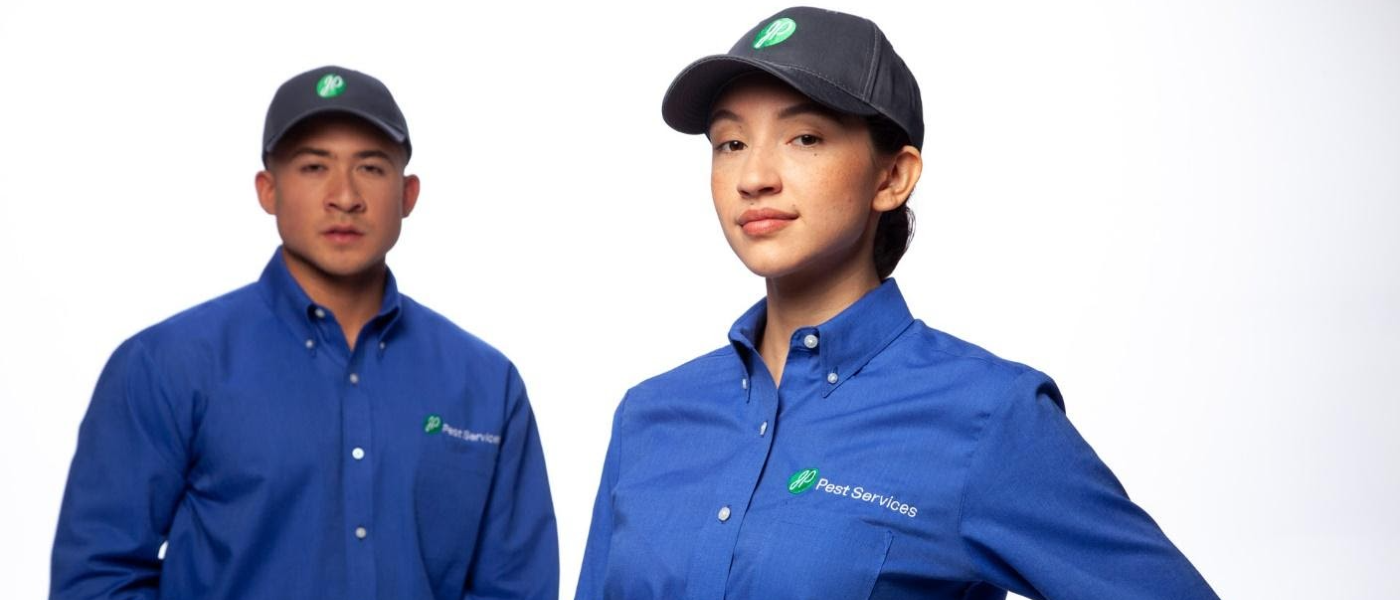 Two JP Pest professionals