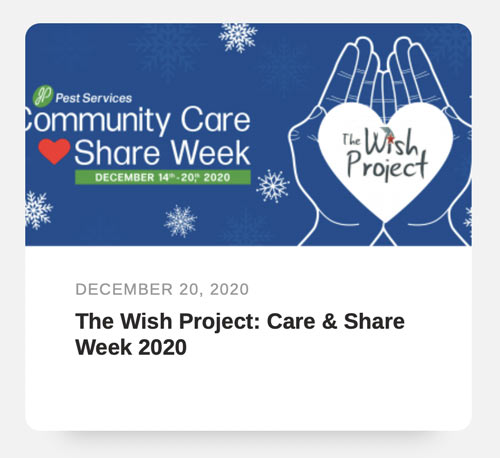 community blog wish project