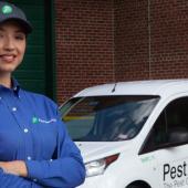 JP Pest tech and van