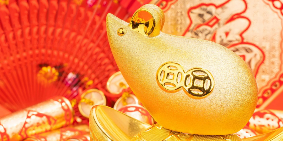 Chinese year of the rat decorations